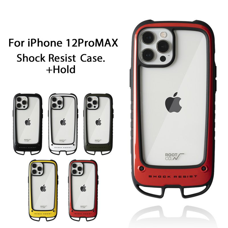 【iPhone12ProMax専用】GRAVITY Shock Resist Case +Hold. | ROOT CO. ONLINE SHOP