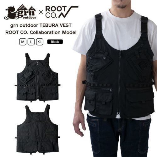 grn outdoor TEBURA VEST ROOT CO. Collaboration Model | ROOT CO. ONLINE SHOP
