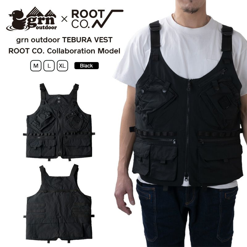 grn outdoor TEBURA VEST ROOT CO. Collaboration Model | ROOT CO  