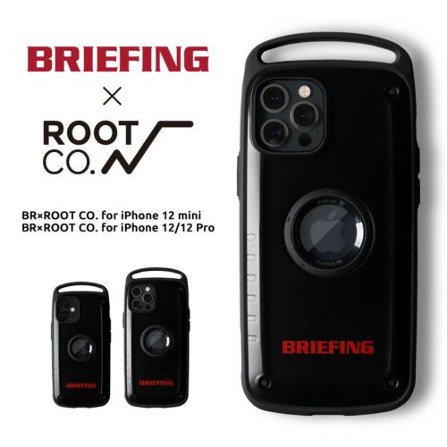 【販売終了】BRIEFING × ROOT CO. BR×ROOT CO. for iPhone 12 mini・BR×ROOT CO. for  iPhone 12/12 Pro