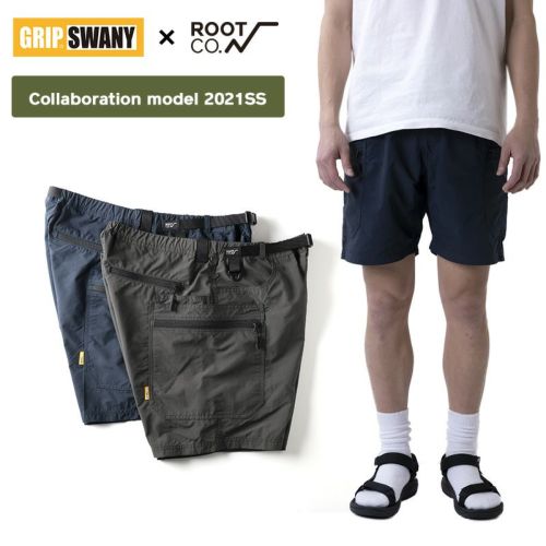 ショップレビュー ランキング Collaboration SHORTS GEAR SWANY GRIP Model（2021SS） ROOT | パンツ