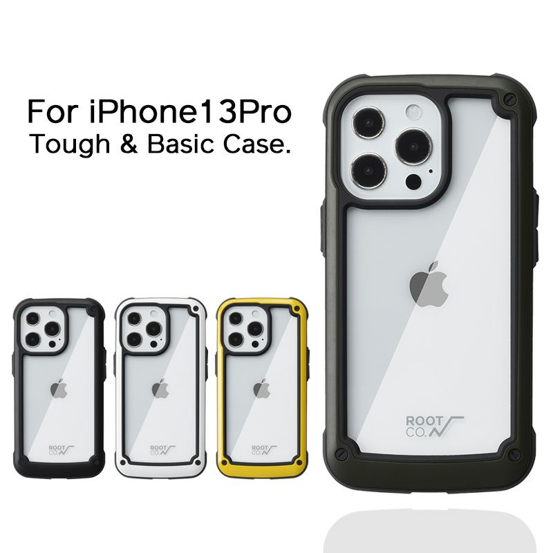 【iphone13pro専用】gravity Shock Resist Tough And Basic Case Root Co