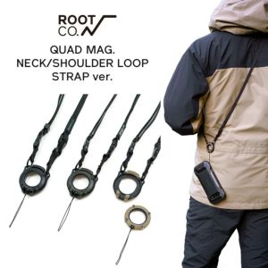 GRAVITY QUAD MAG. NECK/SHOULDER LOOP STRAP ver. | ROOT CO. ONLINE SHOP