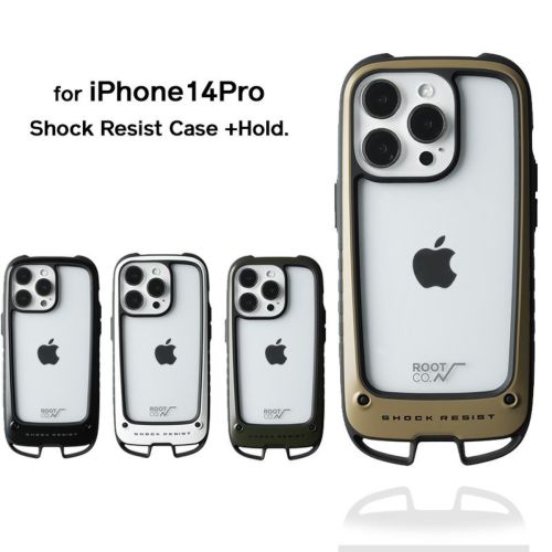 未開封 ROOT CO．iPhone14 ProMax GRAVITY コヨーテ ROOT CO. スマホケース CO. 「iPhone14Pro専用」GRAVITY Shock