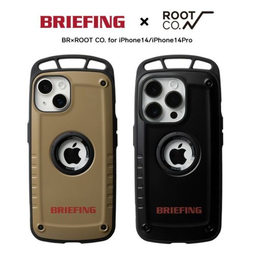 BRIEFING×ROOT CO ブリーフィング×ルートコーiPhoneケース - スマホ