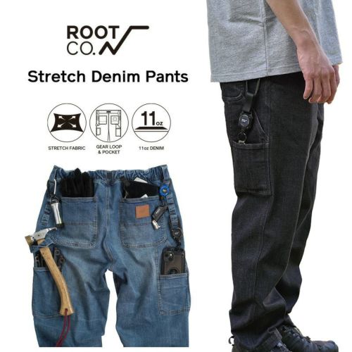 PLAY Stretch Denim Pants | ROOT CO. ONLINE SHOP