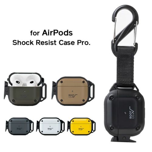 GRAVITY Shock Resist Case Pro. for AirPods/AirPods Pro | ROOT CO. ONLINE  SHOP
