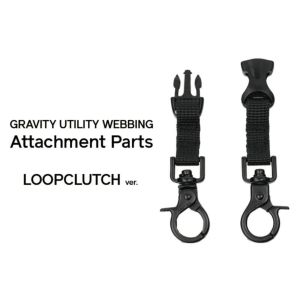 GRAVITY UTILITY WEBBING Attachment Parts LOOPCLUTCH ver. ROOT CO. ONLINE  SHOP