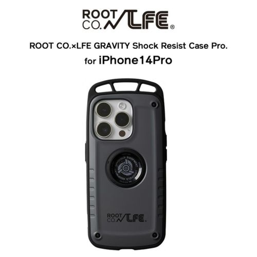 ROOT CO.×LFE GRAVITY Shock Resist Case Pro. iPhone 14Pro