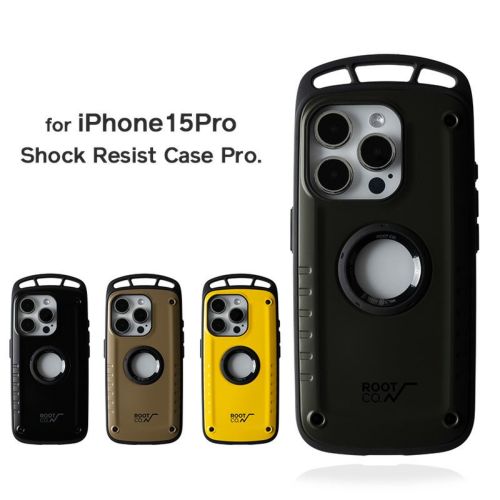 【iPhone15Pro専用】GRAVITY Shock Resist Case Pro. | ROOT CO. ONLINE SHOP