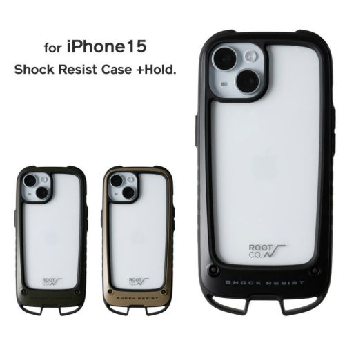 【iPhone15専用】GRAVITY Shock Resist Case +Hold. | ROOT CO. ONLINE SHOP
