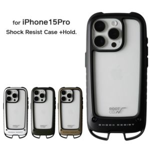 iPhone15Pro専用】GRAVITY Shock Resist Case +Hold. | ROOT CO
