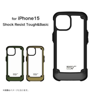 iPhone15専用】GRAVITY Shock Resist Tough & Basic Case. | ROOT CO