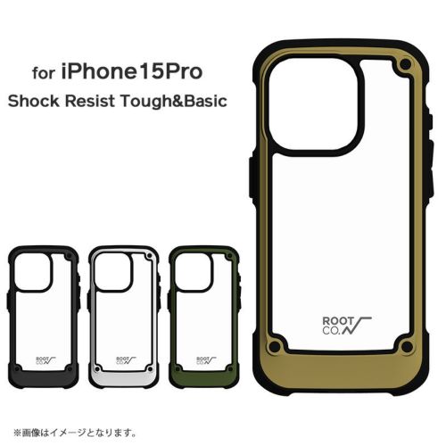 【iPhone15Pro専用】GRAVITY Shock Resist Tough & Basic Case. | ROOT CO. ONLINE  SHOP