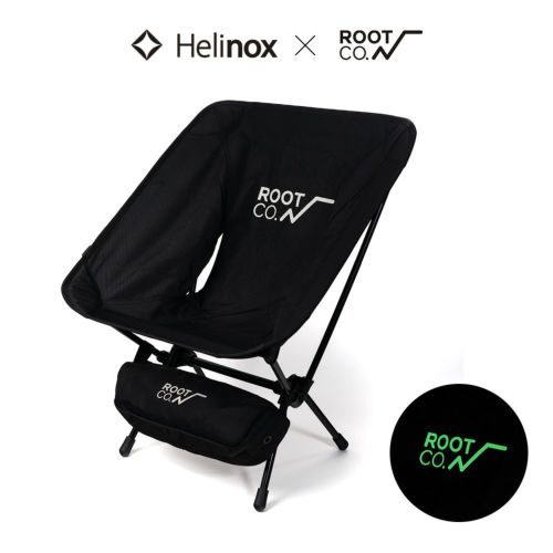 Helinox Tac. Chair ROOT CO. ver. (ブラック/グロー) | ROOT CO. ONLINE SHOP