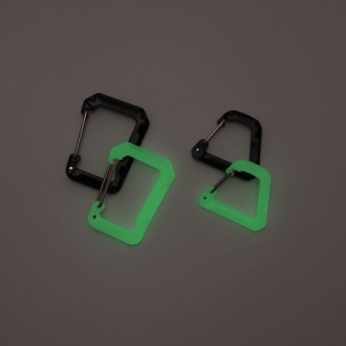 GRAVITY CARABINER LOOP（ブラック・グロー（蓄光）） | ROOT CO